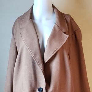 Madison Leigh Woman Brown Jacket Blazer 18W